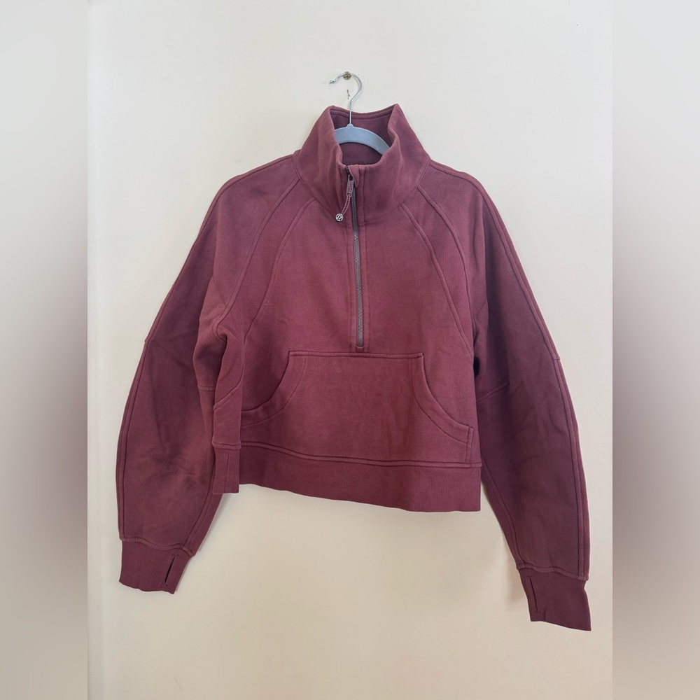 Lululemon Scuba Oversized Funnel-Neck Half Zip